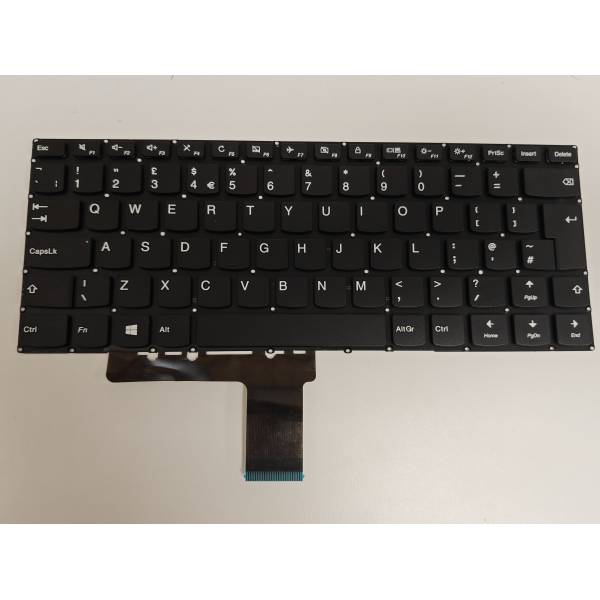 Tastatura Laptop, Lenovo, IdeaPad 510S-14ISK Type 80TK, neagra, layout UK