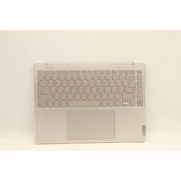 Carcasa superioara cu tastatura palmrest Laptop, Lenovo, IdeaPad Yoga 9 14IAP7 Type 82LU, 5CB1H23744, AM2BY000400, iluminata, Oatmeal, layout US