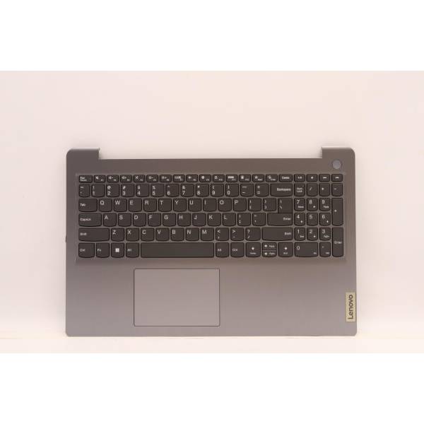 Carcasa superioara cu tastatura palmrest Laptop, Lenovo, IdeaPad 3 15IAU7 Type 82RK, 82T7, 5CB1H78294, AP2JD000330, EC2JD000210, AM2JD000310, JS578, iluminata, Artic Grey, layout US