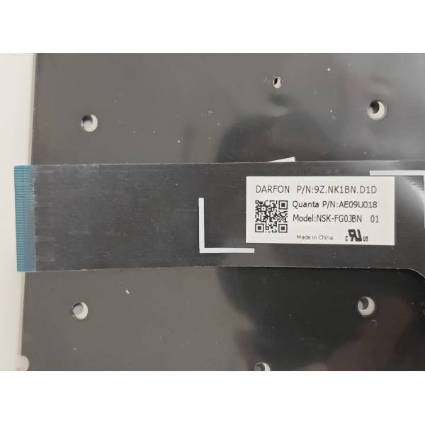 Tastatura Laptop Gaming, MSI, Sealth 16 AI Studio A1VFG, A1VGG, MS-15H4, iluminata, RGB Per Key, 40 pini, neagra, layout US