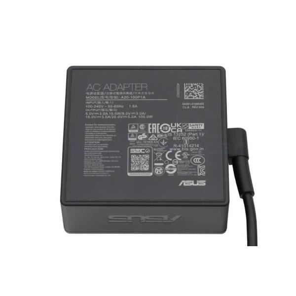 Incarcator Laptop Gaming, Asus, 0A001-01090000, 0A001-01090100, 0A001-01090300, 0A001-01091300, A20-100P1A, 20V, 5A, 100W, USB-C