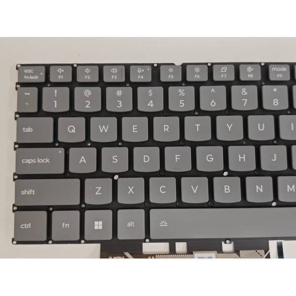 Tastatura Laptop, Lenovo, Yoga Pro 9 16IPH11 Type 83SF, iluminata, gri, layout US