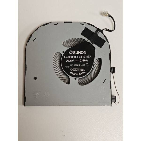 Cooler procesor Laptop, Lenovo, ThinkPad P1 Gen 2 Type 20QT 2QU, 02XR043, 02XR044, EG50050S1-CE10-S9A, 023.100CR.0001, 5V, 0.50A, CPU