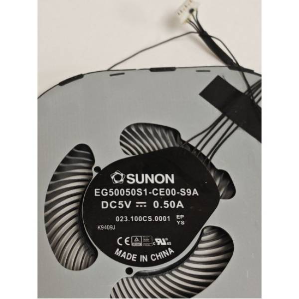 Cooler placa video Laptop, Lenovo, ThinkPad P1 Gen 2 Type 20QT 2QU, 02XR043, 02XR044, EG50050S1-CE10-S9A, 023.100CR.0001, 5V, 0.50A, GPU