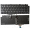 Tastatura Laptop, Dell, Pro Max 16 MC16255, P136F, P136F002, iluminata, neagra, layout US