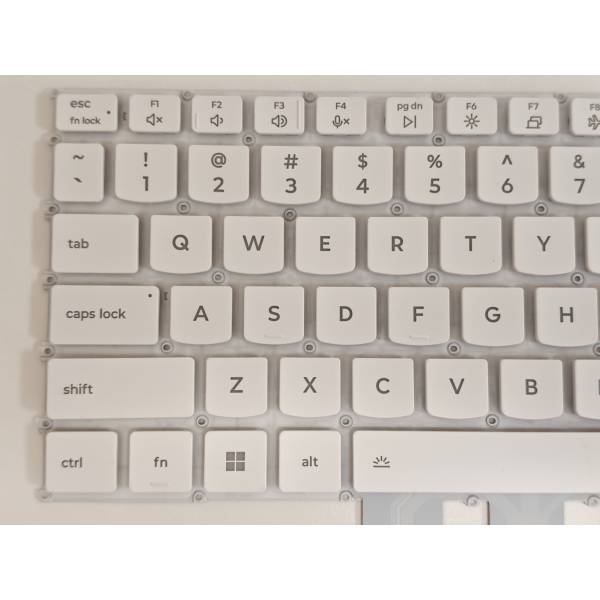 Tastatura Laptop, Lenovo, Legion Pro 5 16ADR10 Type 83LT, iluminata, conector 4 pini, alba, layout US