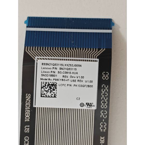 Tastatura Laptop, Lenovo, Legion Pro 5 16ADR10 Type 83LT, iluminata, conector 4 pini, alba, layout US