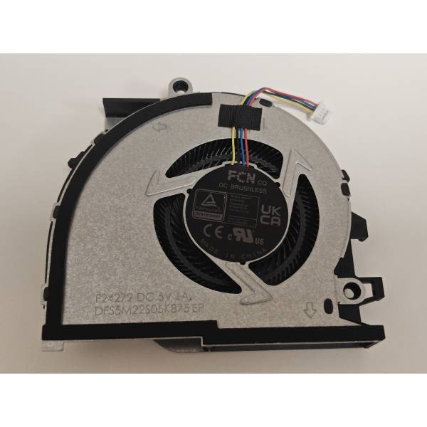 Cooler procesor Laptop Gaming, Asus, TUF A16 FA608F, FA608FM, FA608FP, 13NR0MJ0P01011, DFS5M22S05K875, F24279, 6033B0152001, 5V, 1A, CPU