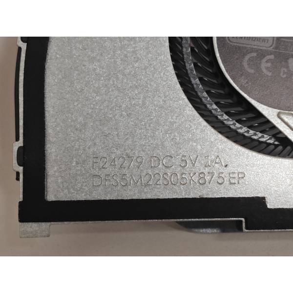 Cooler procesor Laptop Gaming, Asus, TUF A16 FA608F, FA608FM, FA608FP, 13NR0MJ0P01011, DFS5M22S05K875, F24279, 6033B0152001, 5V, 1A, CPU