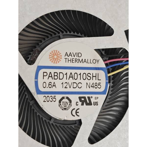 Cooler procesor Laptop Gaming, MSI, GS77 Sealth 12UE, 12UH, 12UHS, 12UG, 12UGS, MS-17P1, PABD1A010SHL-N485, E330801250MC2, 12V, 0.6A, CPU