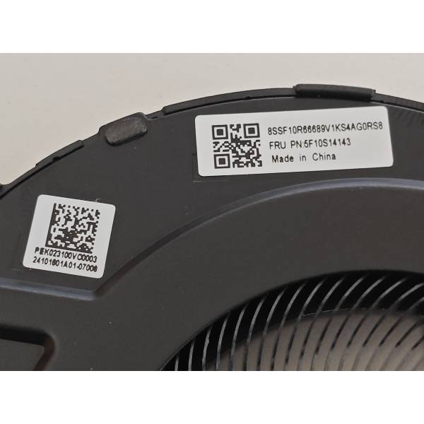 Cooler Laptop, Lenovo, ThinkBook 14 G7 IML Type 21MR, 5F10S14143, BN8509S5H-003P, HYM023100VO0013, B8507ASHNF2300TN, 023.100VO.0003, 5V, 0.5A