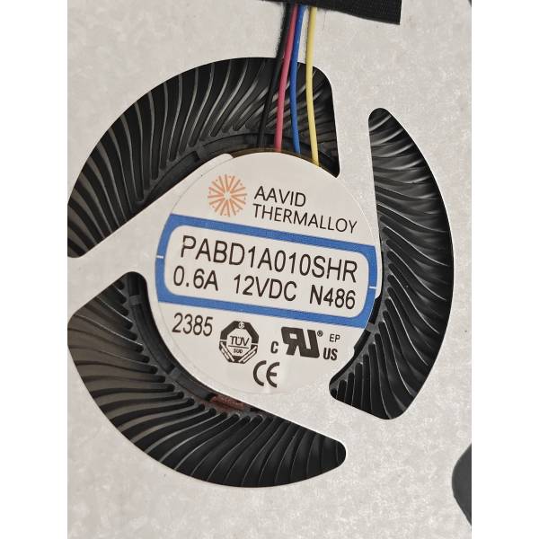 Cooler placa video Laptop Gaming, MSI, GS77 Sealth 12UE, 12UH, 12UHS, 12UG, 12UGS, MS-17P1, PABD1A010SHR-N486, E330402220MC2, 12V, 0.6A, GPU