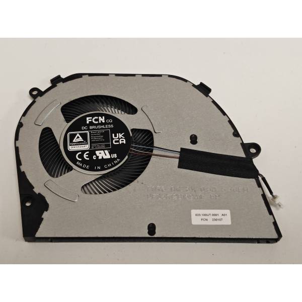 Cooler Laptop, Dell, Inspiron 16 6WR1W, 06WR1W, DFS5K12B159A1F-FQ76, 023.100UT.0001, BA606ASHNF2200TN, 023.100UT.0011, 5V, 0.5A
