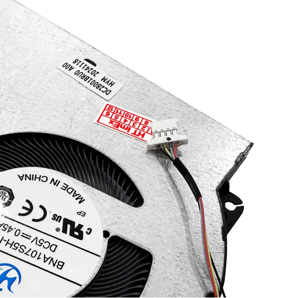 Cooler Laptop, Dell, Inspiron 14 Plus 7441, P190G, P190G001, 9WN46, 09WN46, BNA107S5H-N00P, HQ23300086000, DC28001BRU0, EG50040S1-CY60-S9A, DC28001BRS0, BNA505S5H-001P, 5V, 0.45A