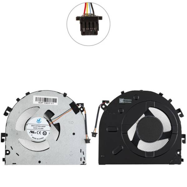 Cooler Laptop, Lenovo, IdeaPad Slim 5 14AKP10 Type 83HX, 5F10S14203, BNA107S5H-N00P, HQ255040007V0, 5V, 0.45A