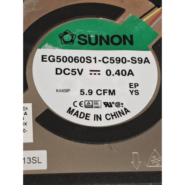 Cooler procesor Laptop, Dell, Precision 5480, P154G, P154G003, 3FCRK, 03FCRK, EG50060S1-C590-S9A, DC2800113SL, ND75C89-21F21, DC2800113DL, 5V, 0.4A, CPU
