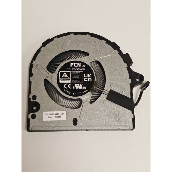Cooler Laptop, Dell, Latitude 3340, P167G, P167G001, PKD9P, 0PKD9P, DFS5K12B15E6AE-FQ72, 023.100TY.0001, NB700805HHT4B01F52, 023.100TY.0011, 5V, 0.5A
