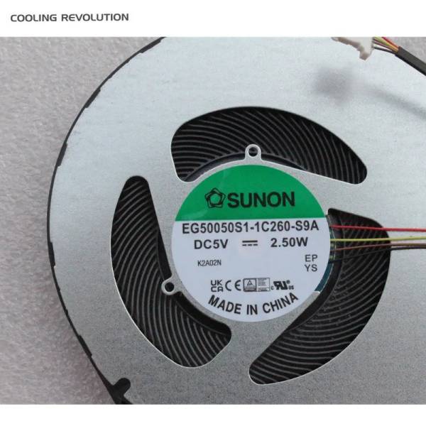 Cooler Laptop, Acer, Extensa EX215-24, 215-24, 23.KJAN7.001, EG75050S1-1C070-S9A, DC280012US0, 5V, 0.5A