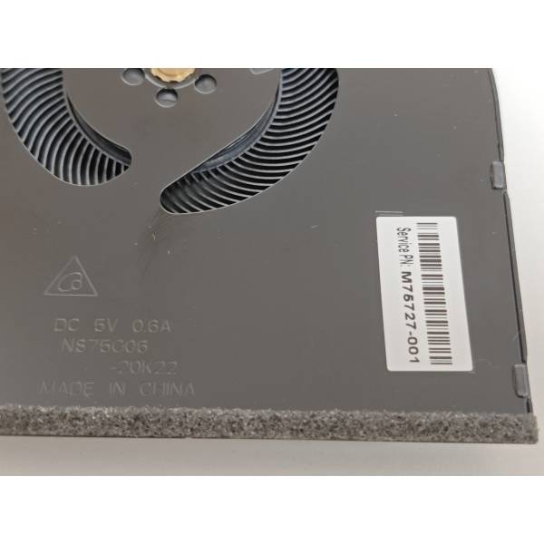 Cooler placa video Laptop, HP, Victus 16-E, 16Z-E, TPN-Q264, M75726-001, M75727-001, NS75C06-20K22, DTADQ5D588F007, 80W, RTX 3060, 5V, 0.6A, GPU