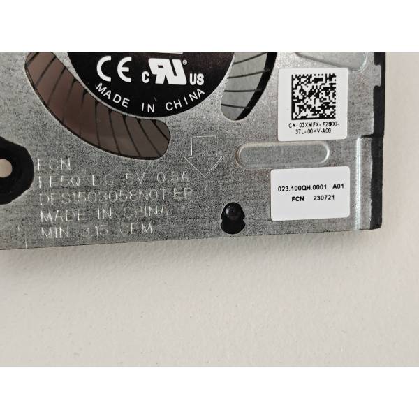 Cooler procesor Laptop, Vostro 5325, P156G, P156G001, 3XMFX, 03XMFX, DFS1503058N0T-FP5Q, 023.100QH.0001, 5V, 0.50A, CPU