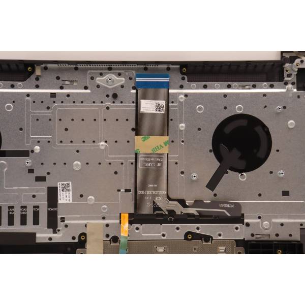 Carcasa superioara cu tastatura palmrest Laptop, Yoga Slim 7 Pro 16ARH7 Type 82UW, 5CB1J38435, HQ20721954000, HQ21840168000, NB6188, iluminata, gri inchis, layout US