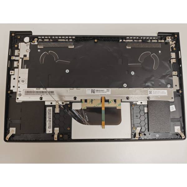 Carcasa superioara cu tastatura palmrest Laptop, ThinkBook 14s G2 ITL Type 20VA, 5CB1C19317, 460.0M404.0001, LV554, iluminata, neagra, layout US