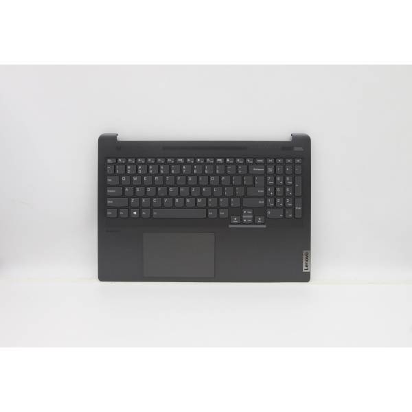 Carcasa superioara cu tastatura palmrest Laptop, Lenovo, IdeaPad Creator 5-16ACH6 Type 82L6, 5CB1C74970, HQ20721093000, HQ20901213000, 22B17, N83029, iluminata, gri, layout US