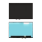 Ansamblu Display compatibil Laptop, Asus, ZenBook Flip 15 UX564E, UX564EH, UX564EI, UX564P, UX564PH, 18210-156101, 18210-15610100, ATNA56WR15, 15.6 inch, OLED, 4K, 3840x2160, touchscreen, 60Hz, 40 pini
