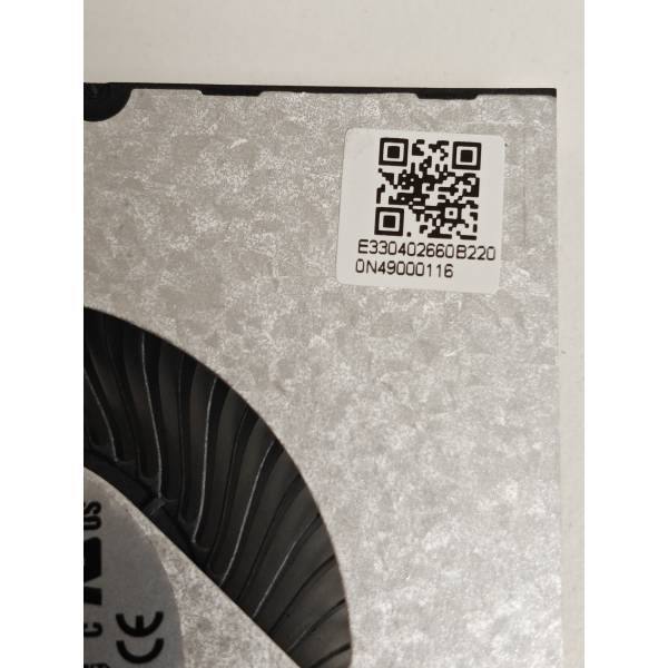 Cooler placa video Laptop Gaming, MSI, Pulse 16 AI C1VFKG, PABD1A010SHL-N528, E330402660B220, 12V, 0.6A, GPU