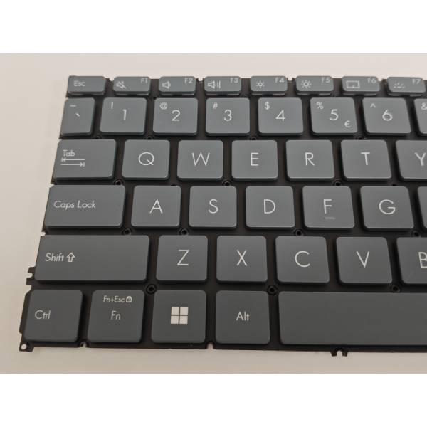 Tastatura Laptop, Asus, ZenBook 14 UX3402V, UX3402VA, UX3402Z, UX3402ZA, iluminata, albastra, layout US