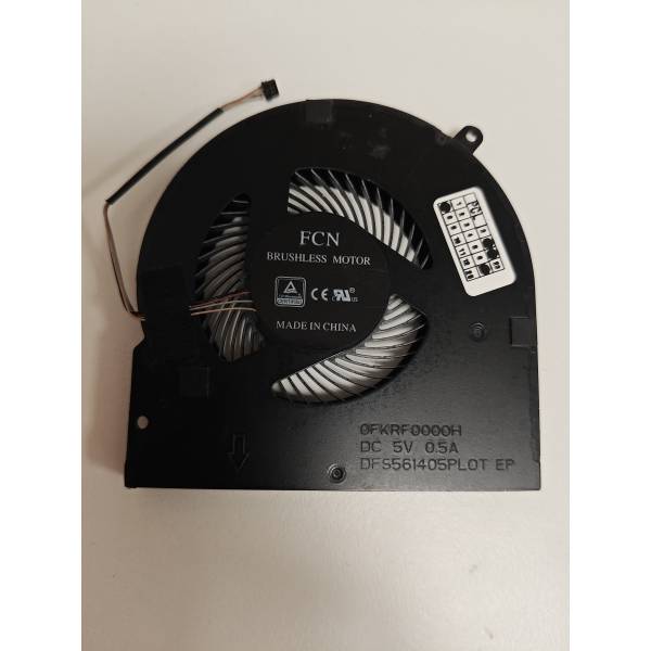 Cooler placa video Laptop Gaming, Razer Blade 15 Advanced 2018 RZ09-02385E71, RZ09-02385G71, RZ09-02386G91, RZ09-02386G92, RZ09-02386EM2, RZ09-02386E92, RZ09-02386E52, RZ09-02387E92, DFS561405PL0T EP, 0FKRF0000H, 12274334181210, 5V, 0.5A, GPU