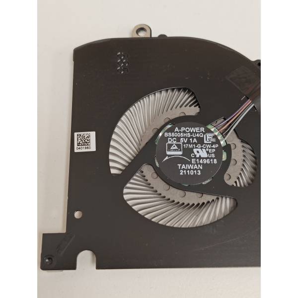 Cooler placa video Laptop, MSI, GS66, Stealth 11UG, 11UE, 11UH, 11UMT, 11UKT, MS-16V4, 16V4-G-CW, 16V4-G-CCW, BS5005HS-U4Q, BS5005HS-U3J, 5V, 1A, GPU