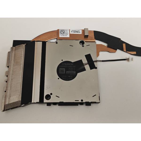 Cooler cu radiator Laptop, Dell, Latitude 7530, P110F, P110F002, NP8T0, 0NP8T0, AT3IZ004ZCL, EG50040S1-CR90-S9A, 5V, 0.45A