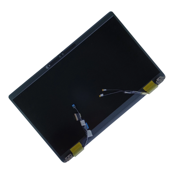 Ansamblu display complet cu capac display, rama, balamale si cablu video Laptop, Dell, Latitude 7430, P135G, P135G002, 06T6N3, 14 inch, touchscreen, negru