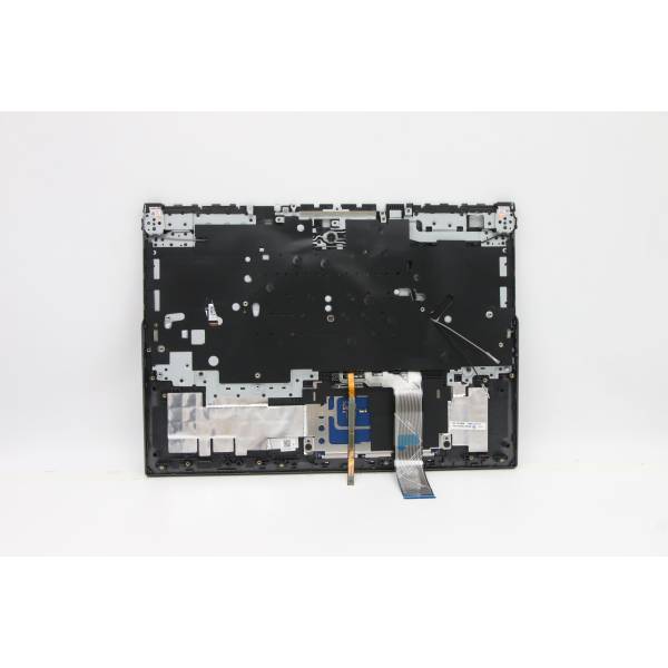 Carcasa superioara cu tastatura palmrest Laptop, Lenovo, Legion 5 Pro 16IAH7H Type 82RF, 5CB1D05368, AP1ZV000800, iluminata, 4 pini, Slate Grey, layout US