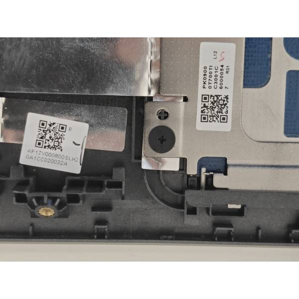Carcasa superioara cu tastatura palmrest Laptop, Lenovo, Legion 5 Pro 16IAH7H Type 82RF, 5CB1D05368, AP1ZV000800, iluminata, 4 pini, Slate Grey, layout US