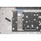 Carcasa superioara cu tastatura palmrest Laptop, Lenovo, V17 G2 ITL Type 82NX, 5CB1B96603, AP21N000500, AM21N000500, fingerprint, Artic Grey, layout UK