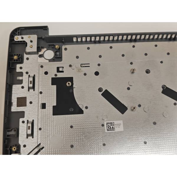 Carcasa superioara cu tastatura palmrest Laptop, Lenovo, V17 G2 ITL Type 82NX, 5CB1B96603, AP21N000500, AM21N000500, fingerprint, Artic Grey, layout UK