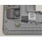 Carcasa superioara cu tastatura palmrest Laptop, Lenovo, V17 G2 ITL Type 82NX, 5CB1B96603, AP21N000500, AM21N000500, fingerprint, Artic Grey, layout UK