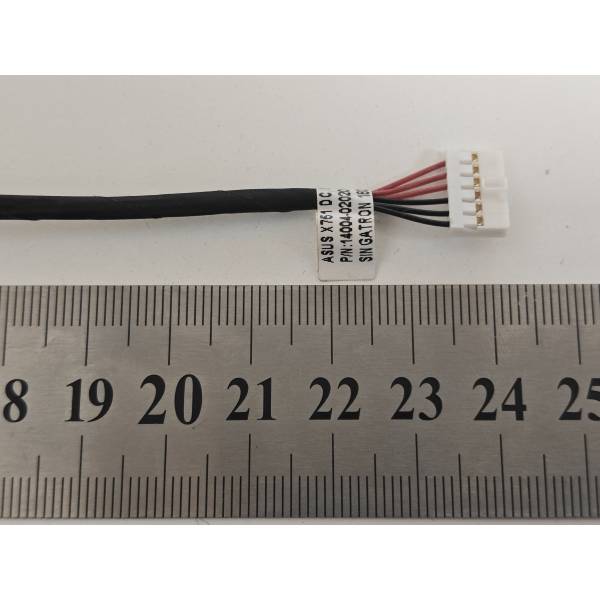 Mufa alimentare Laptop, Asus, A751L, A751LA, A751LB, A751LD, A751LDB, A751LJ, A751LN, A751LX, 14004-02020100, X751 DC IN CABLE, SINGATRON 160926, 22cm