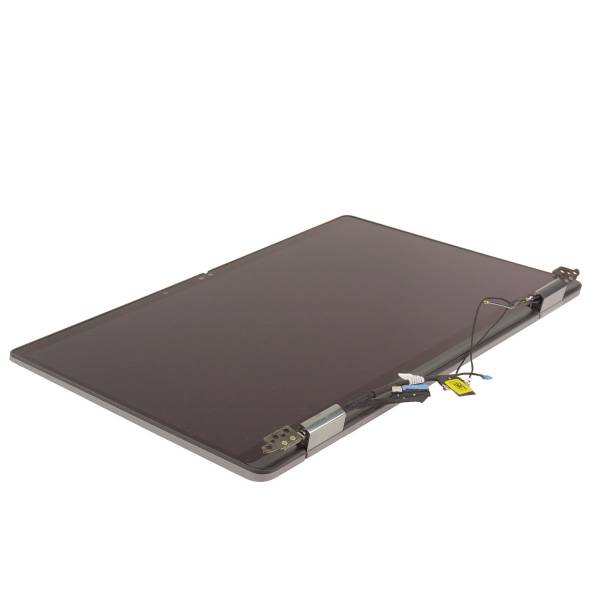 Ansamblu display complet cu capac display, rama, balamale si cablu video Laptop, Dell, Latitude 7430, P135G, P135G002, 99C2M, 14 inch, touchscreen, argintiu