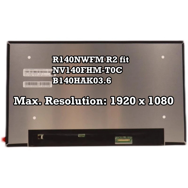 Display Laptop, Lenovo, ThinkPad L14 Gen 4 Type 21H1, 21H2, 21H5, 21H6, 5D11E04077, B140HAK03.6, 14 inch, LED, FHD, 1920x1080, IPS, 315mm latime, On-Cell Touch, 40 pini