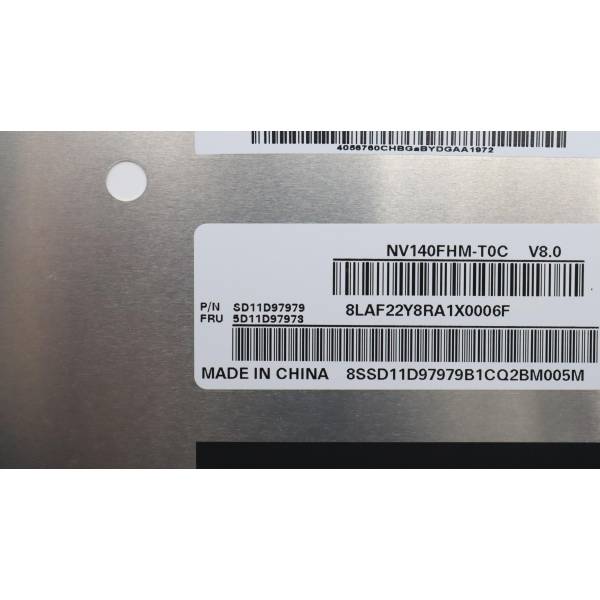 Display Laptop, Lenovo, ThinkPad L14 Gen 3 Type 21C1, 21C2, 21C5, 21C6, 5D11E04077, B140HAK03.6, 14 inch, LED, FHD, 1920x1080, IPS, 315mm latime, On-Cell Touch, 40 pini