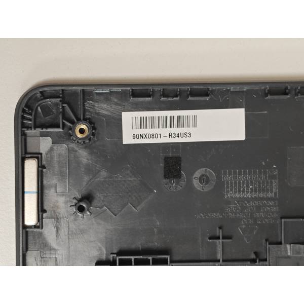 Carcasa superioara cu tastatura palmrest Laptop, Asus, ExpertBook B1 B1503C, B1503CTA, B1503CVA, 90NX0801-R34US3, 13N1-JZL0411, 13N1-JZA0501, B1503CVA-1A, iluminata, gri, layout US