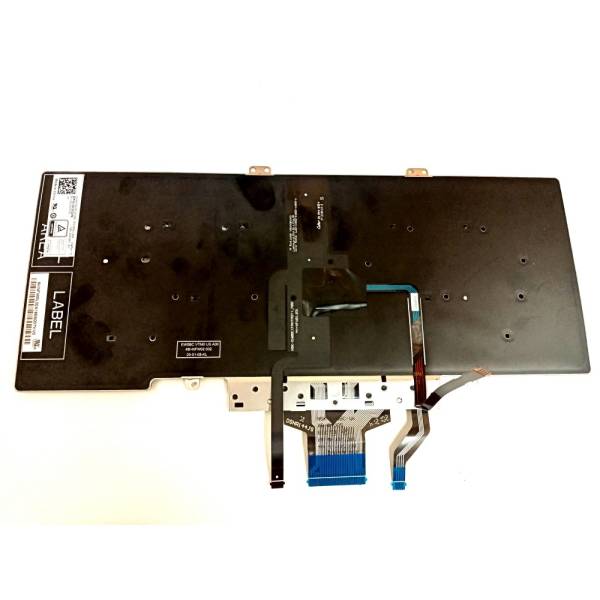 Tastatura Laptop, Dell, Latitude 5401, P98G, P98G003, K0GVM, 0K0GVM, iluminata, Dual Point, neagra, layout UK