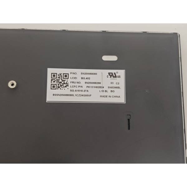 Tastatura Laptop, Lenovo, ThinkPad T15p Gen 3 Type 21DA, 21DB, iluminata, neagra, layout US