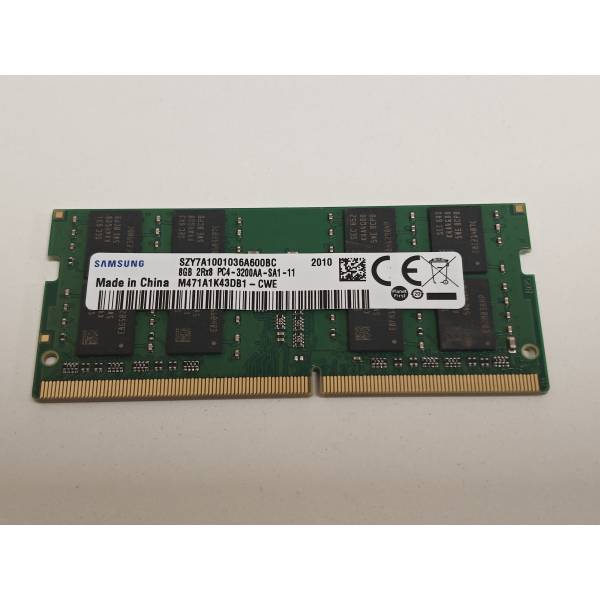 Memorie laptop Samsung 8GB DDR4 3200MHz CL22, bulk