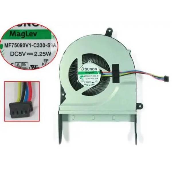Cooler Laptop, Asus, G58JB, G58JM, G58JW, 13NB05T1T24011, MF75090V1-C330-S9A, 5V, 2.25W