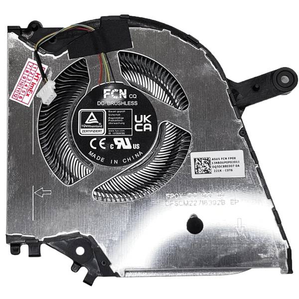 Cooler procesor Laptop, Asus, ProArt StudioBook Pro 16 W5600Q, W5600Q2A, 13NB0UP0P02011, DFSCM22716392B-FP0X, DQ5DC88E007, 12V, 1A, CPU