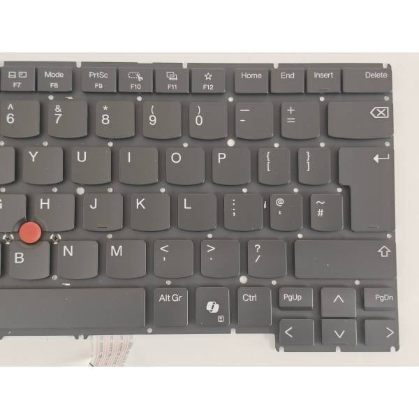Tastatura Laptop, Lenovo, ThinkPad T14s Gen 5 Type 21LS, 21LT, iluminata, neagra, layout UK